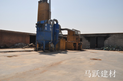 馬躍建材清明節(jié)假日期間開(kāi)展工廠(chǎng)地面硬化，工廠(chǎng)綠化工作